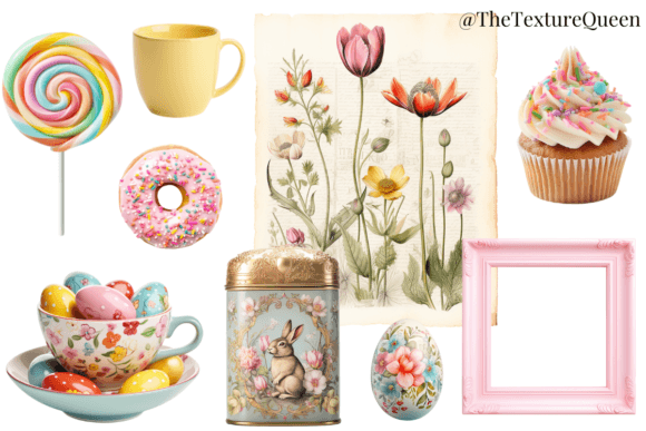 Download Realistic Cute Easter Clipart Stickers - Easter clipart Collection
