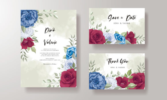 Download Elegant Wedding Card Flowers Design - Flowers design Collection