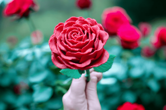 Download Hyper-Realistic Elegant Rose-Multi-Part 3D Printable Floral Decor - Floral decor Collection